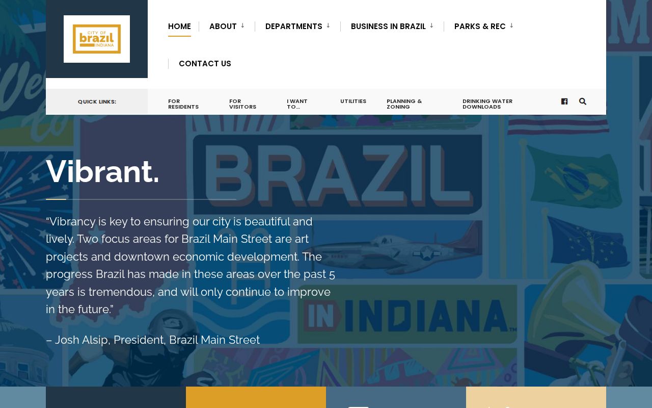 Official City of Brazil website